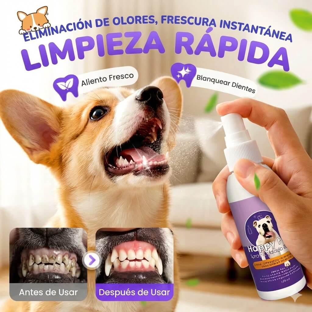 Happy Pets: Restaurador Dental Anti-Sarro