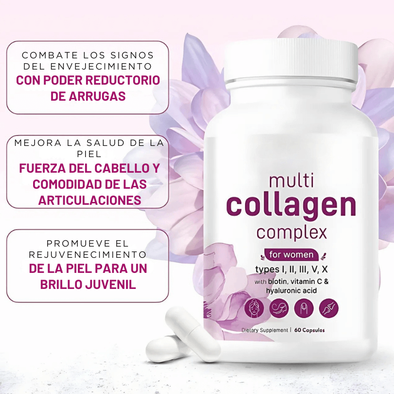 Multi Collagen Peptides® Tu aliado para una piel radiante y juvenil