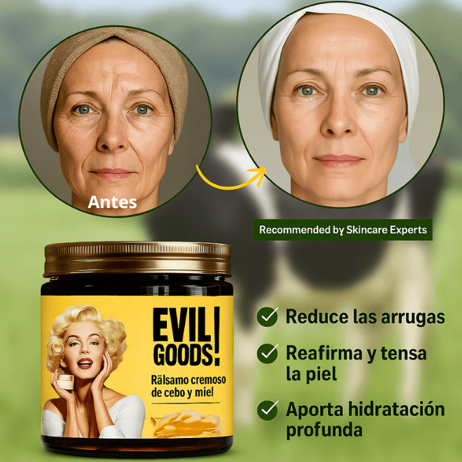Green Madame™ – Bálsamo antiarrugas con sebo y miel. Resultados visibles en 6 días.