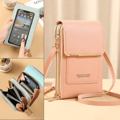 Bolso De Cuero Antirrobo Con Múltiples Compartimientos Clypse™