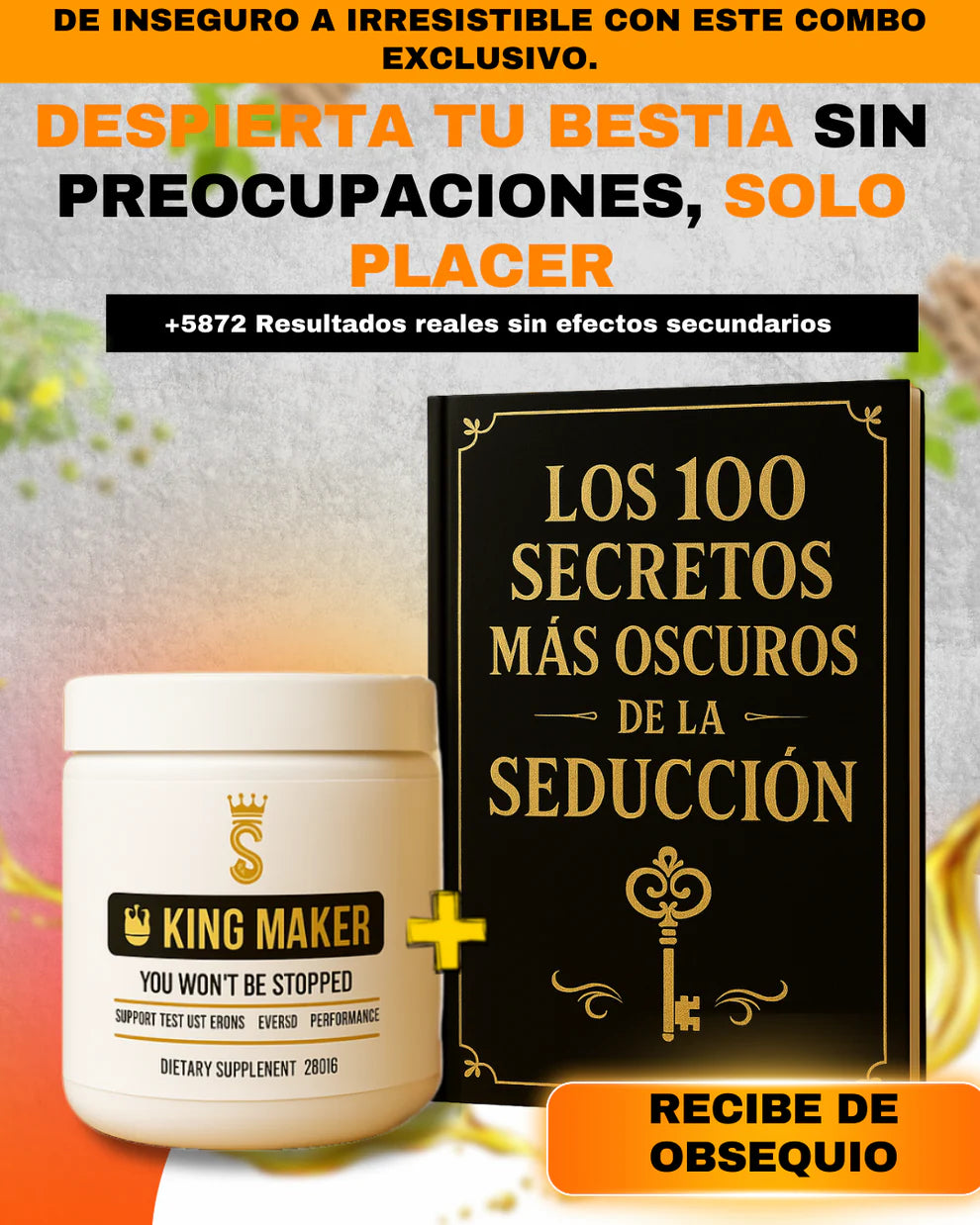 King Maker, suplemento anabólico 13 en 1