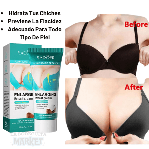 Sadoer® - Crema Reafirmante de Chichis Firmeza Visible, Confianza Que Dura 🍒