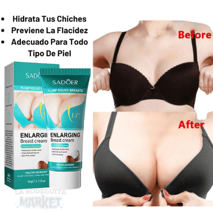 Sadoer® - Crema Reafirmante de Chichis Firmeza Visible, Confianza Que Dura 🍒