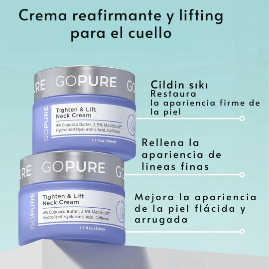 Crema de cuello reafirmante y recupérente - neck®