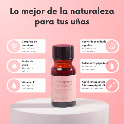 Ultra Grow Nail Serum Destaca unas uñas hermosas por más tiempo
