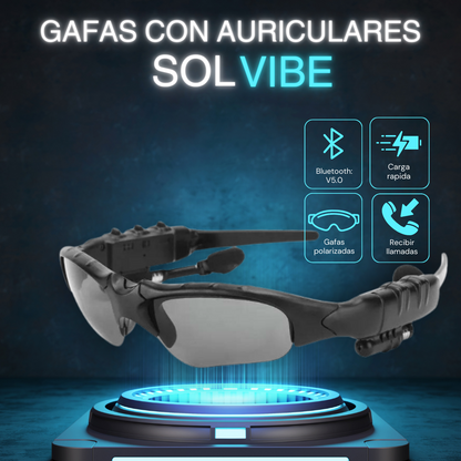 Solvibe-Gafas de sol con auriculares