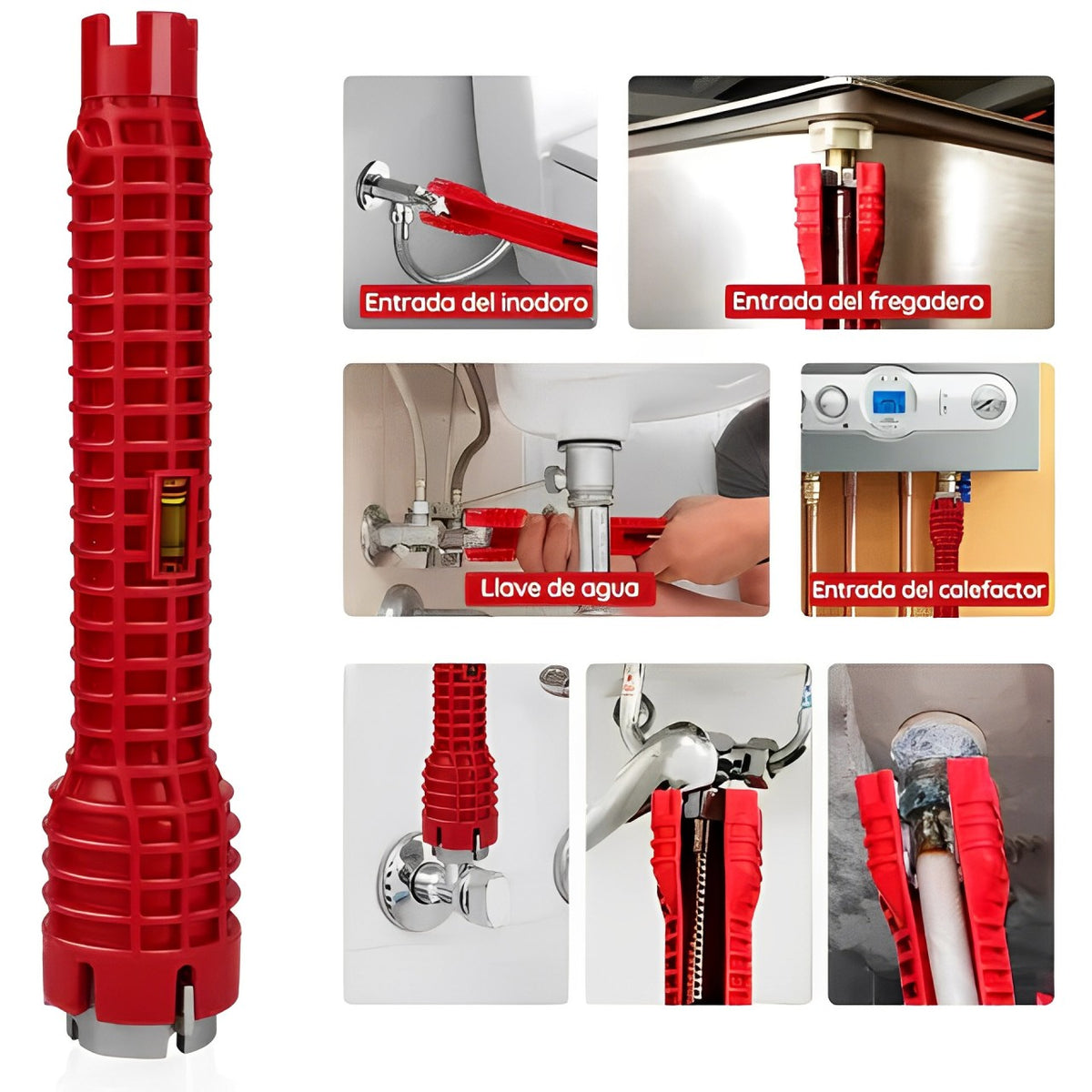 🔧Llave de gasfitería 8 en 1 EasyGrif