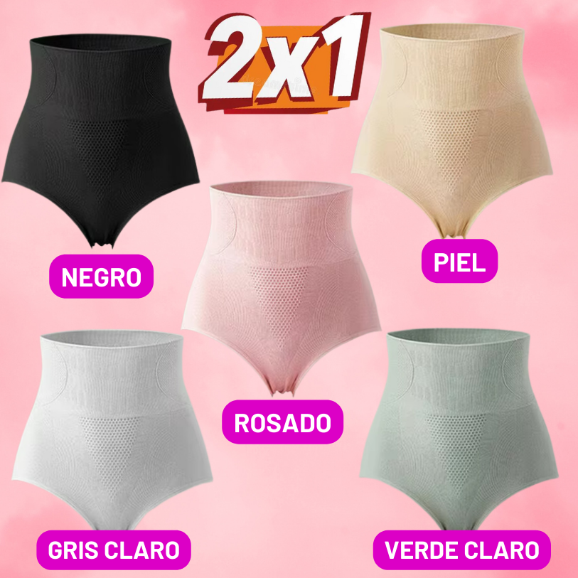 😍Pague 1 Lleve 2 🎁 Panti Moldeador De Cintura, Levanta Cola SlimLuxe™ 🍑