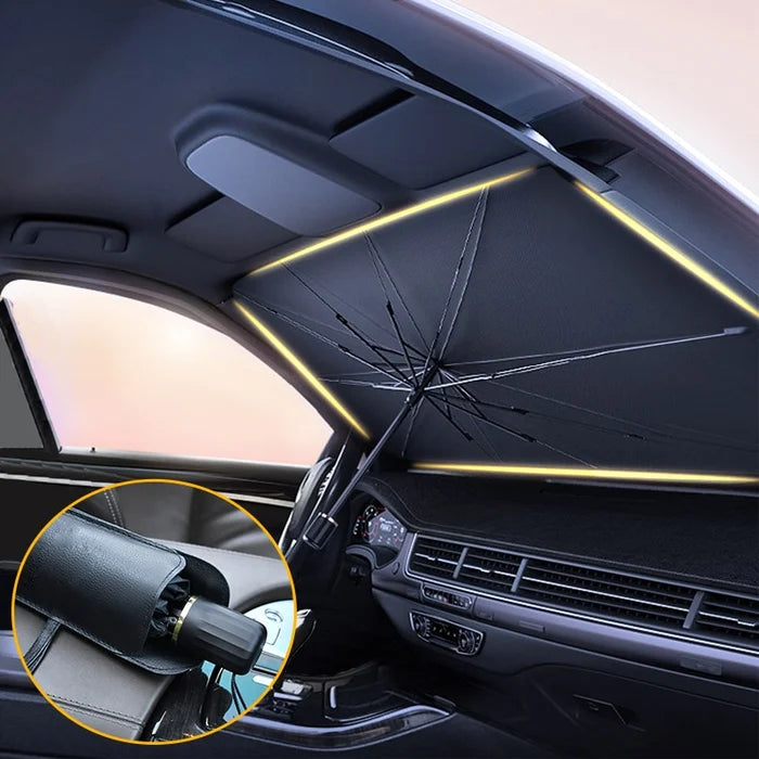PARASOL PLEGABLE MULTIFUNCIONAL SUNFOLD PARA VEHÍCULOS
