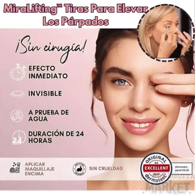 MiraLifting™||Realza tus parpados caídos y rejuvenece tu mirada